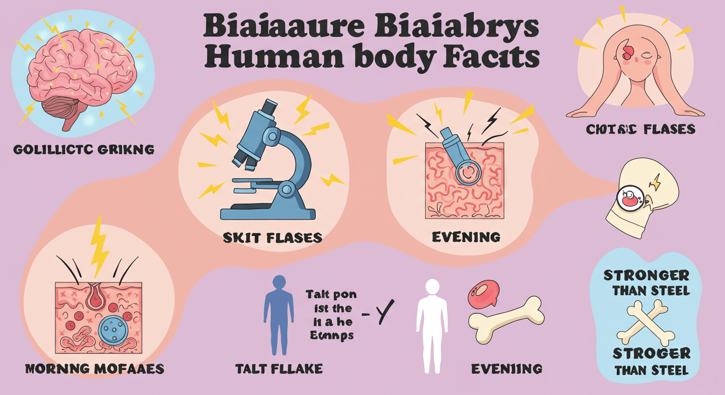Bizarre Facts About the Human Body