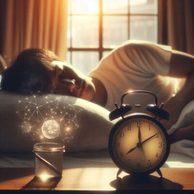 why you always wake up just before your alarm rings